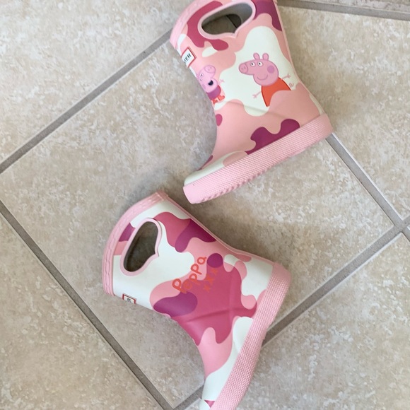 HUNTER BOOTS Peppa the Pig toddler girls size 5 - Picture 12 of 15